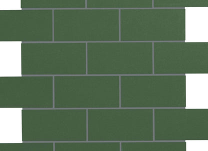 Retroactive 2.0 in Racing Green Mosaic 2"x4"