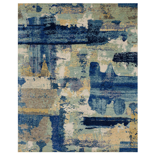 Depiction by Stacy Garcia Annora in Blue Area Rugs