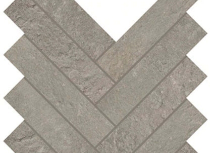 Rekindle in Medium Grey Herringbone