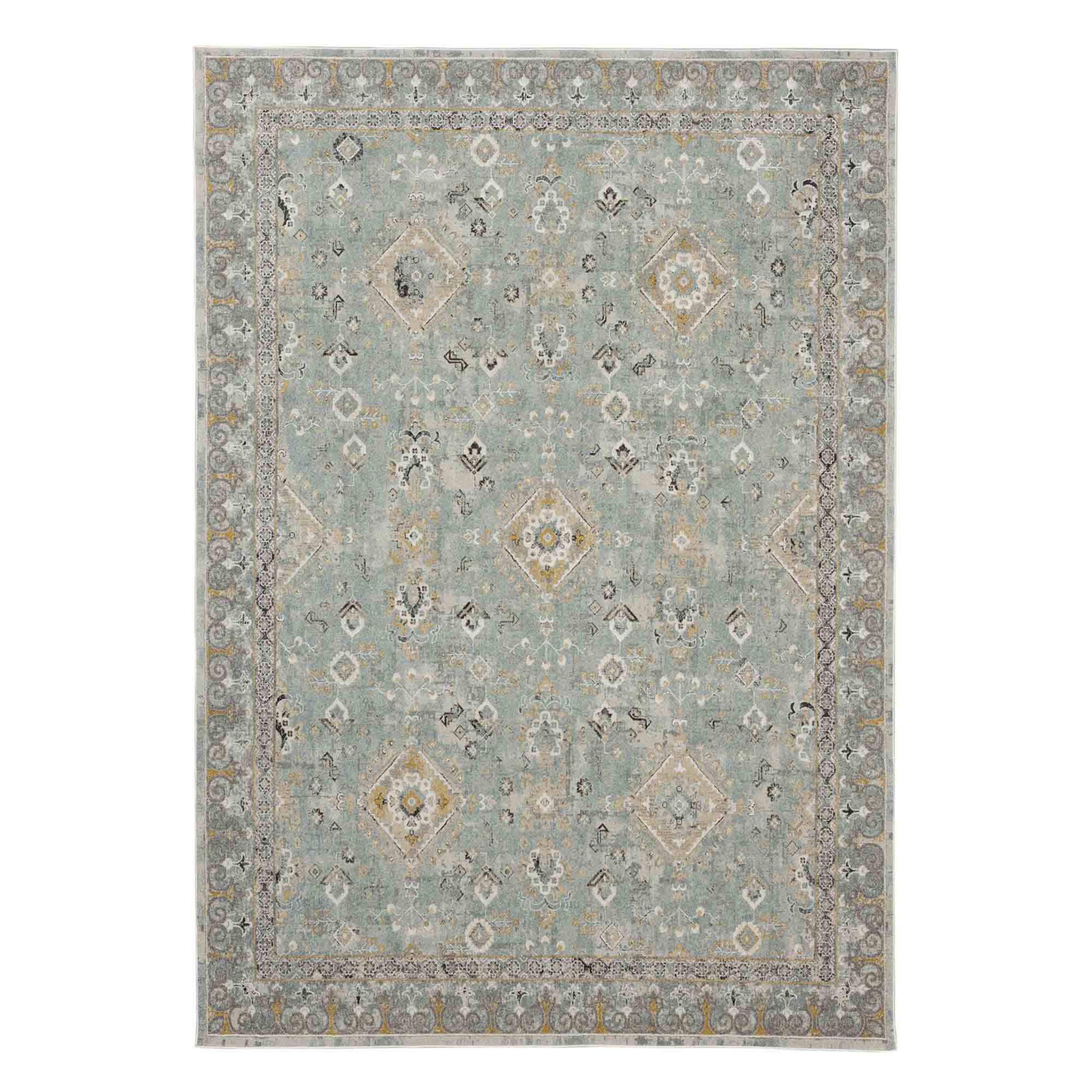 Ravenglass Blue in Blue 7'10"x10'3" Area Rugs