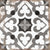 Rhapsody in Spade 13" X 13" Tile