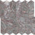 Sereno Burgundy in Picket Mosaic Honed Natural Stone