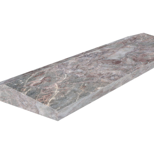 Sereno Burgundy in Prisma Honed 4x12 Natural Stone