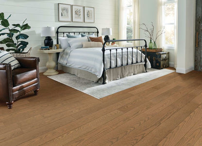 Timberbrushed Red Oak Solid in Elk Garden 5"