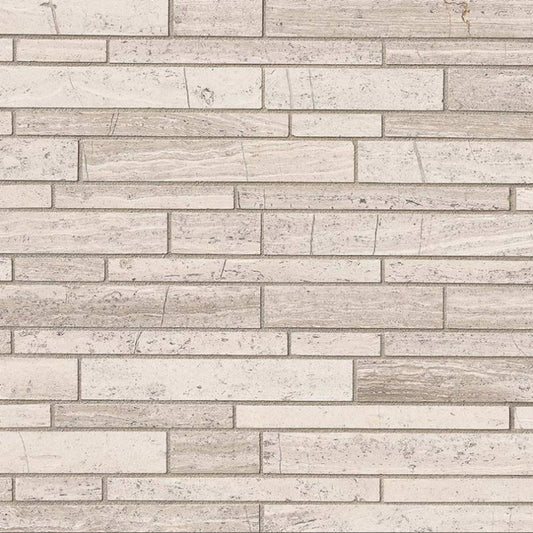 White Oak in White-Cool Ilh Natural Stone