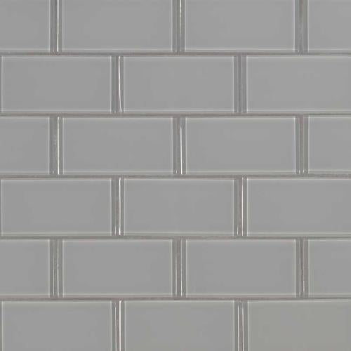 Oyster in Gray Subway Tile 2x4