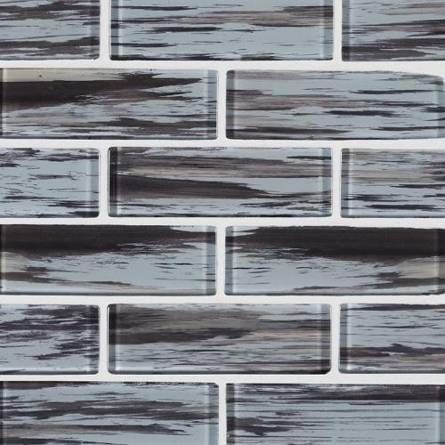 Verde in Subway Glass Tile