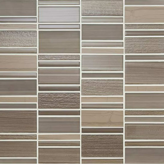 Serentina in Solitude Random Linear Glass Tile