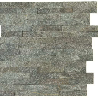 Stacked Stone in Beijing Green Natural Stone