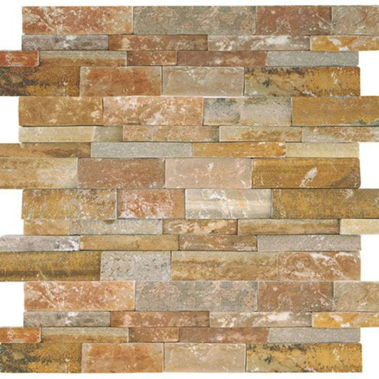 Stacked Stone in Shanghai Rust Natural Stone