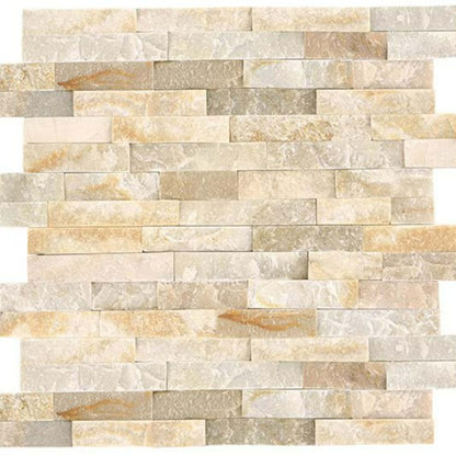 Stacked Stone in Golden Sun Natural Stone