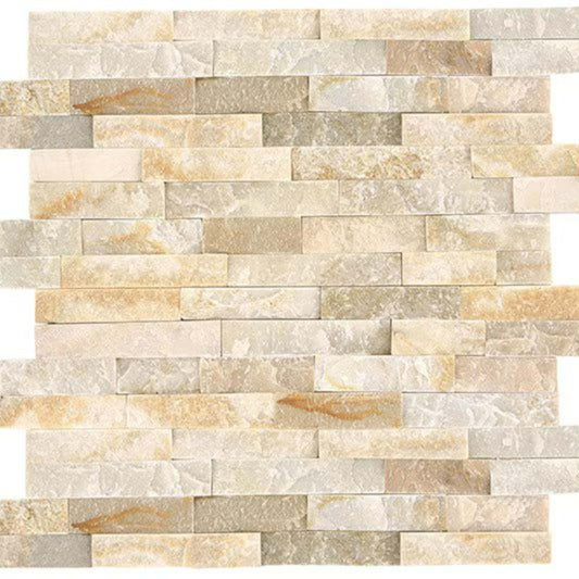 Stacked Stone in Golden Sun Natural Stone