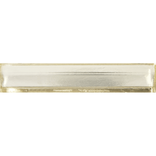 Sideview Glass in Silver 1"x6" Polished