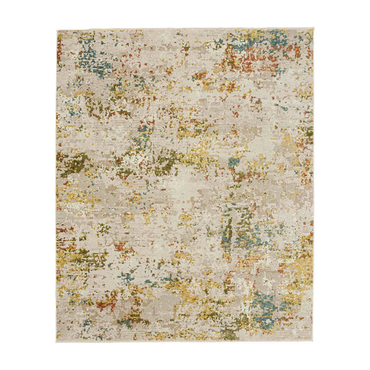 Sentimental Beige in Beige 8'X10'3" Area Rugs