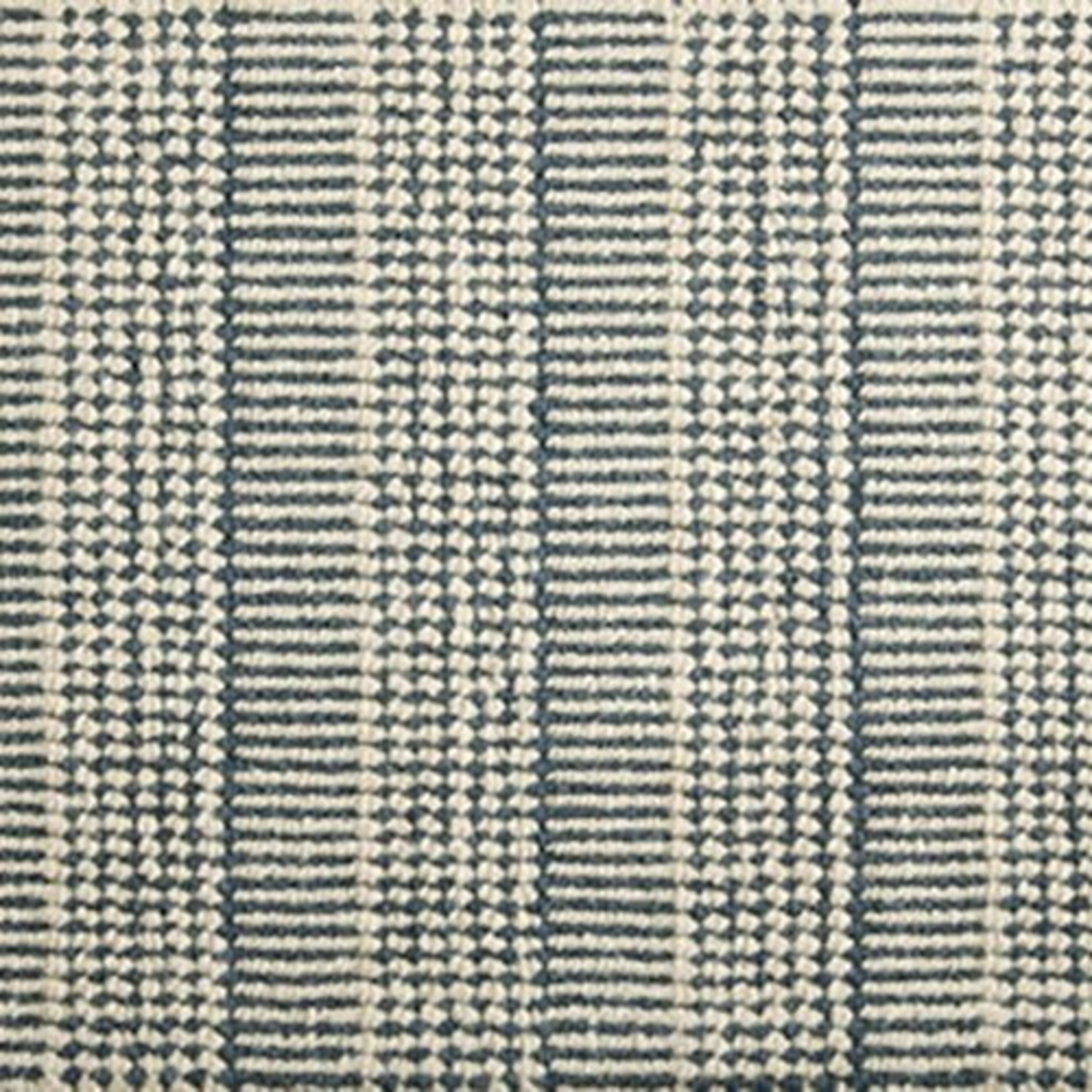 Shazia Stripe - Slate in Slate Area Rugs