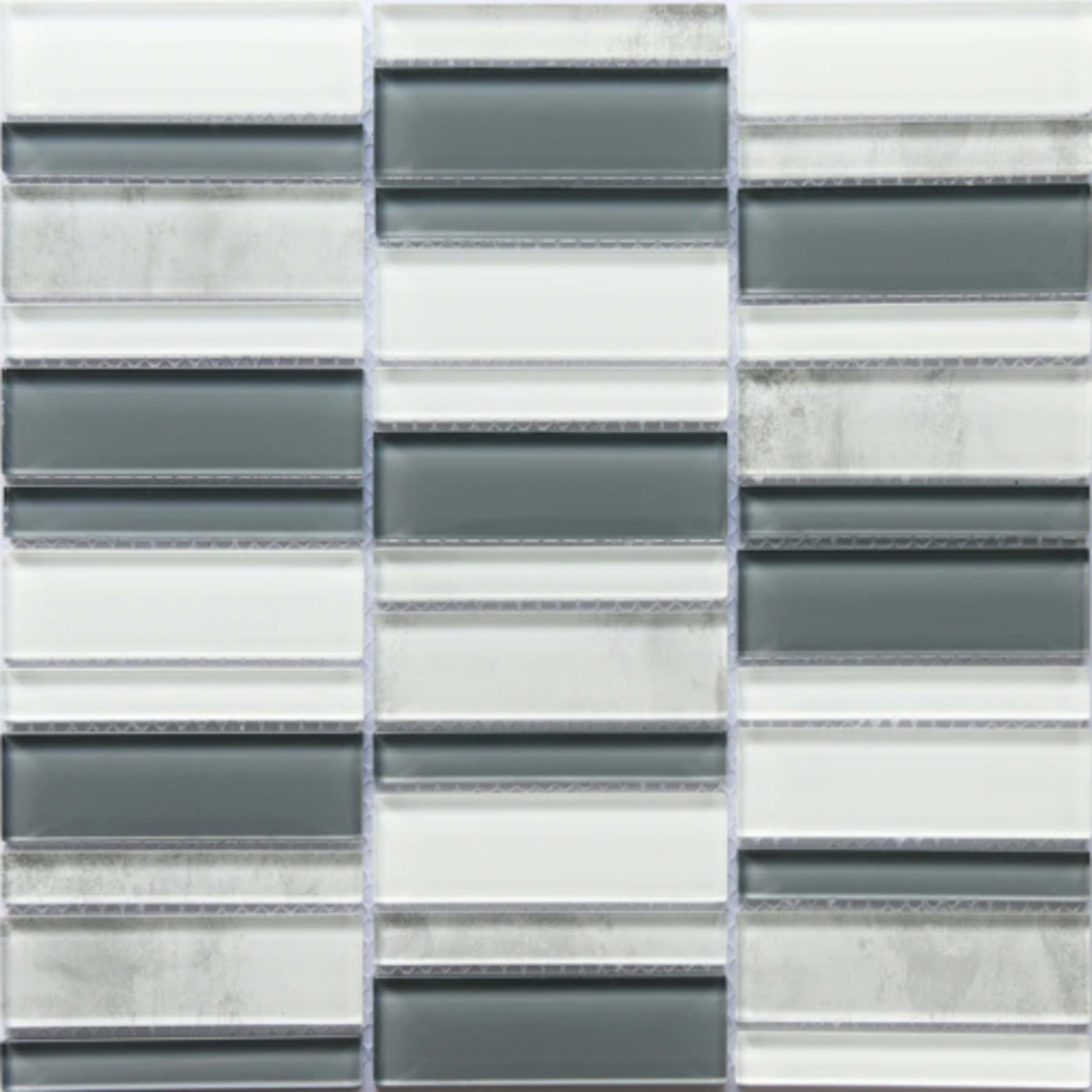 La Vie in Silver Glass Tile