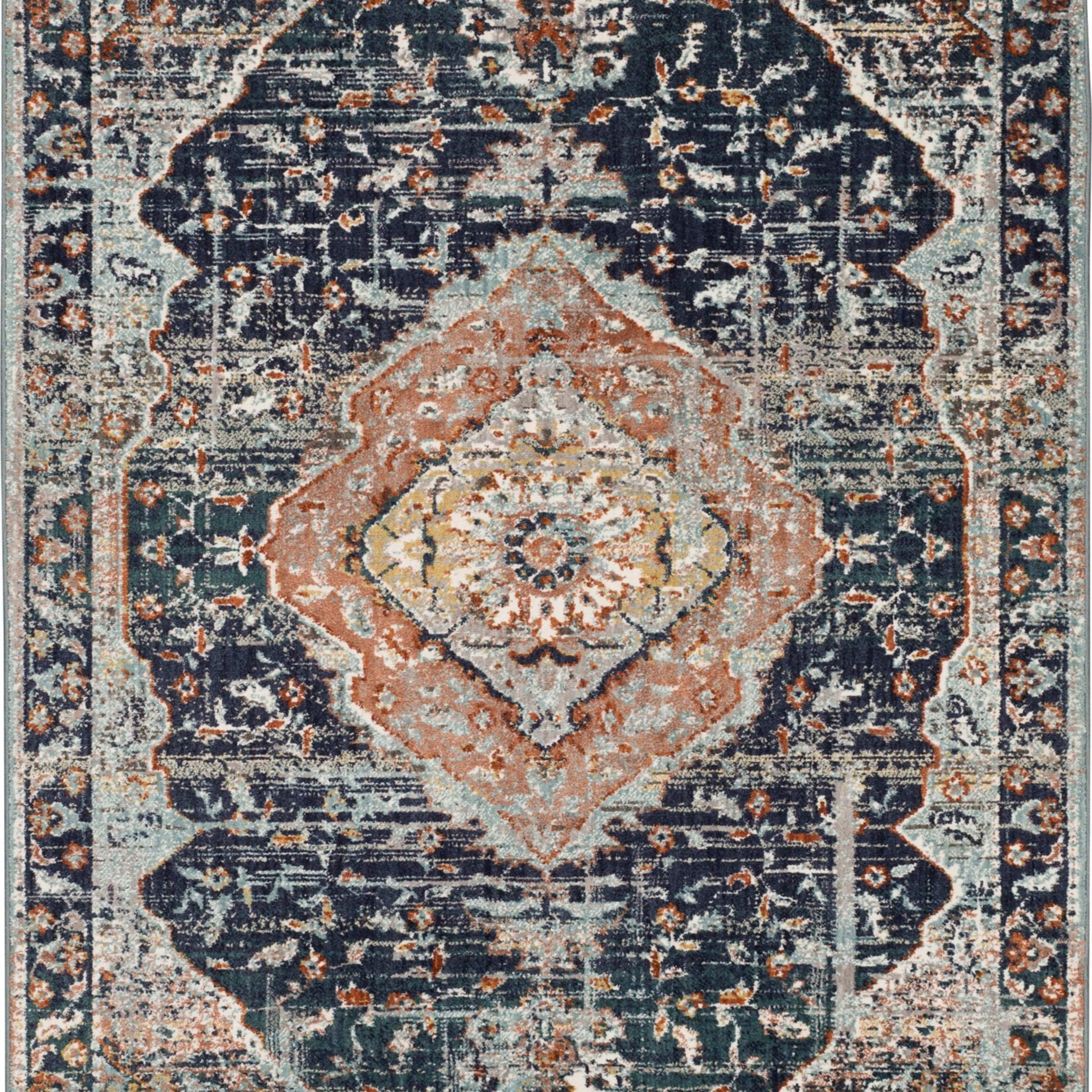 Solace Indigo in Indigo Area Rugs