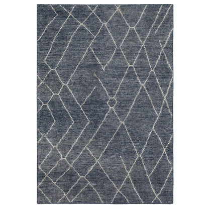 Spartel Blue Steel in Blue Steel Area Rugs