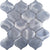 Splash in Blue / Arabesque Glass Tile
