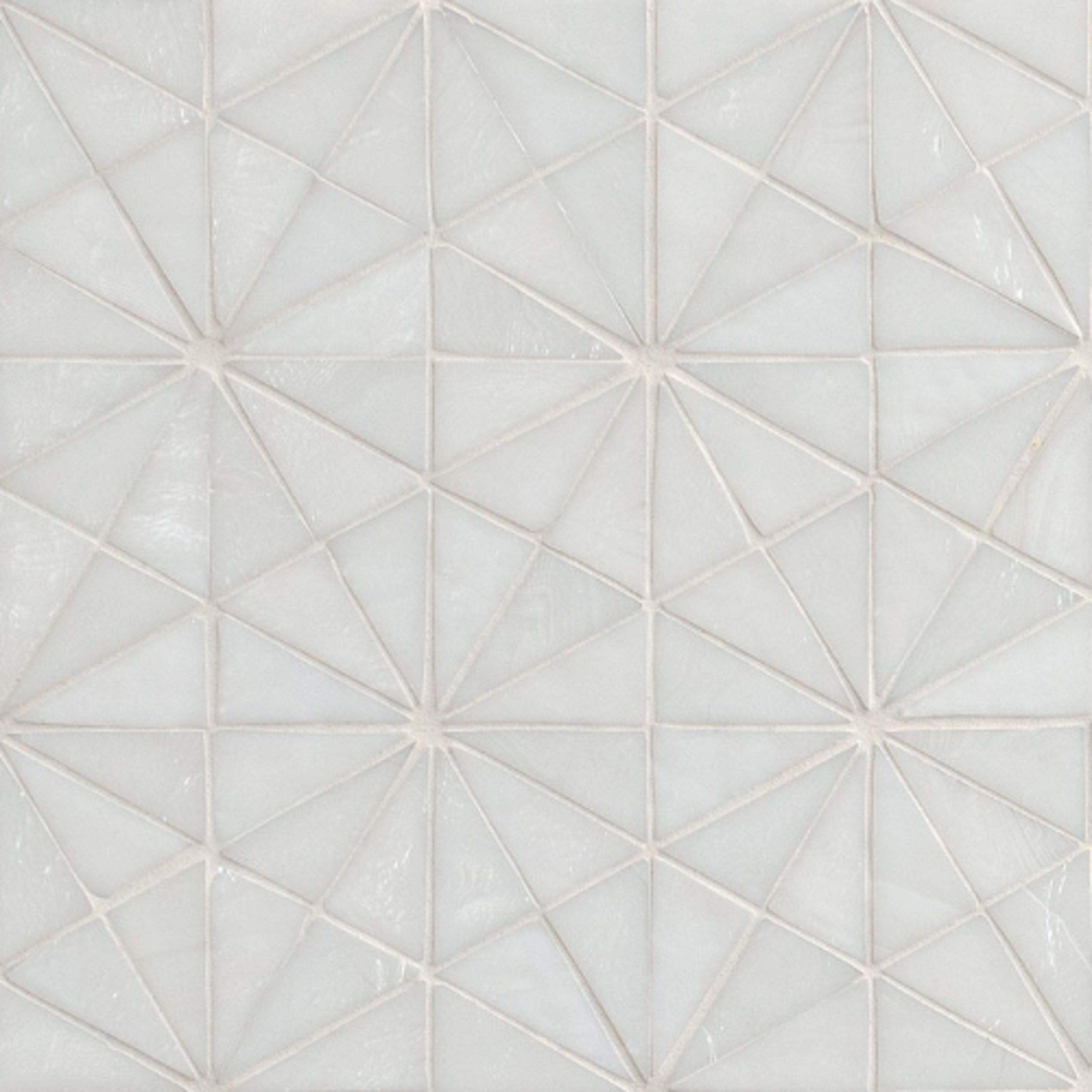 Stella in Blanca Glass Tile