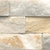Structure in Structure Stacked Ledger Sand (Quartzite) 6” X 24” Natural Stone