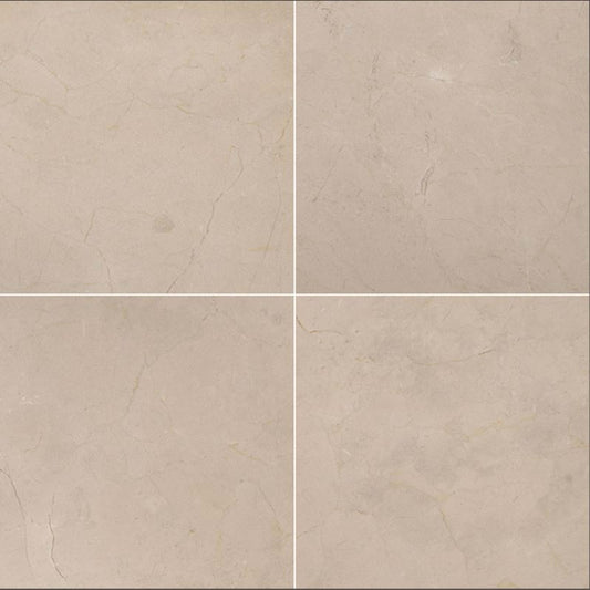 Crema Marfil in Beige 12x12 Natural Stone