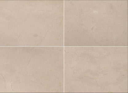 Crema Marfil in Beige 12x12