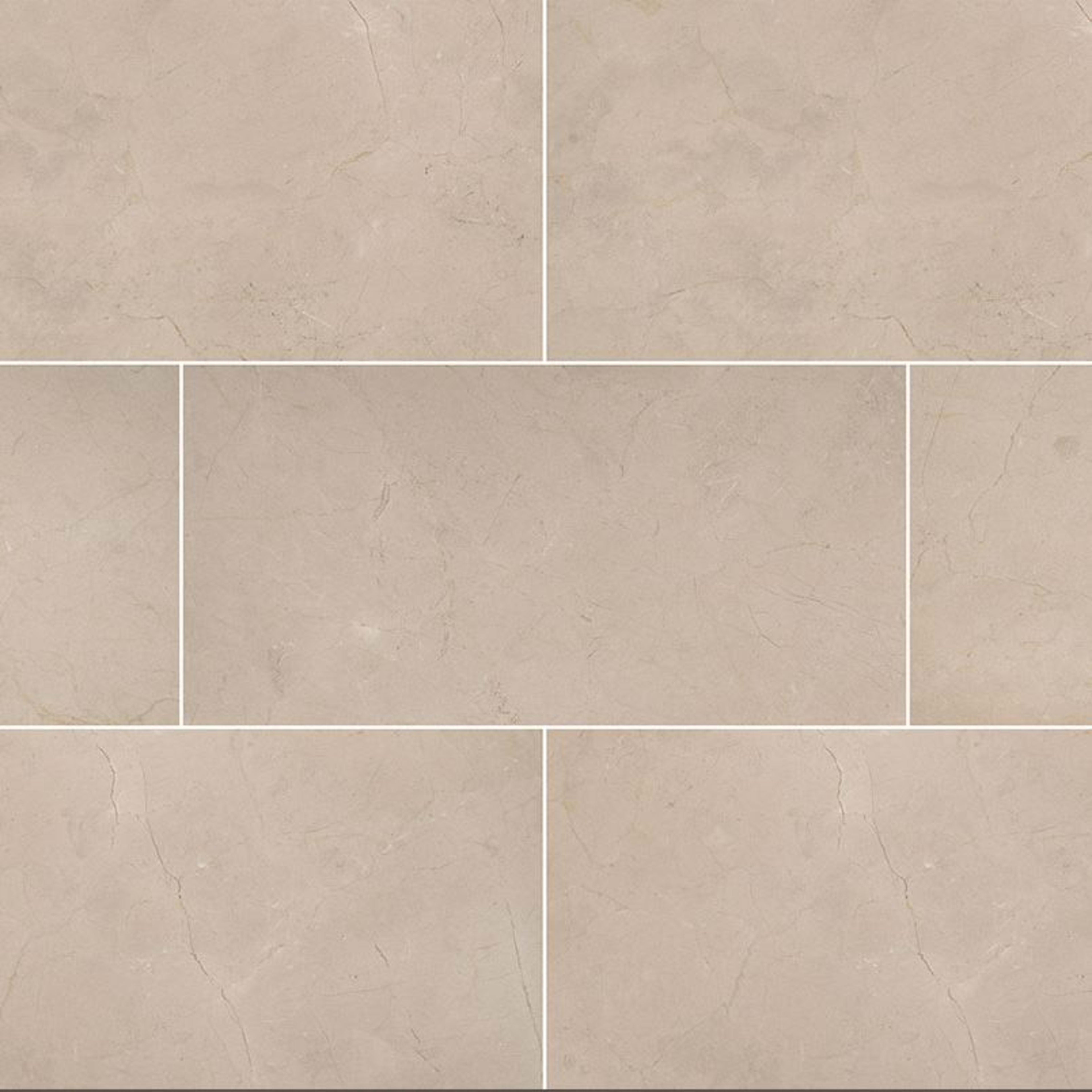 Crema Marfil Classic in Beige 12x24p Natural Stone