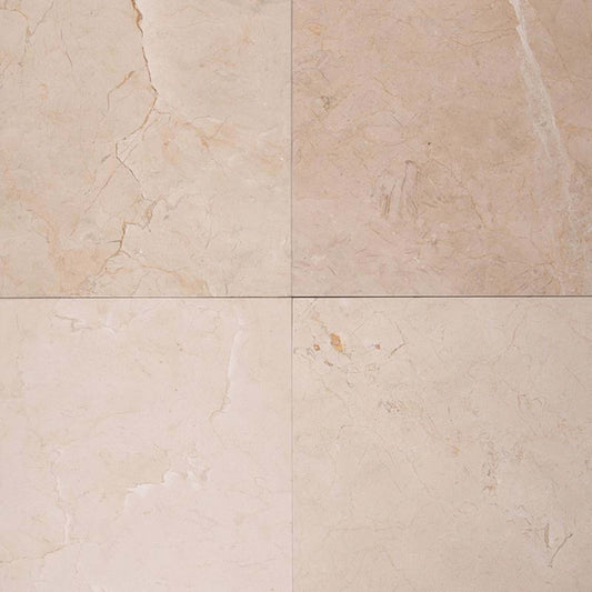 Crema Marfil Classic in Beige 16x16 Natural Stone