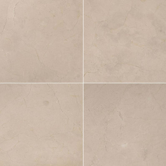 Crema Marfil Select in Beige 18x18h Natural Stone