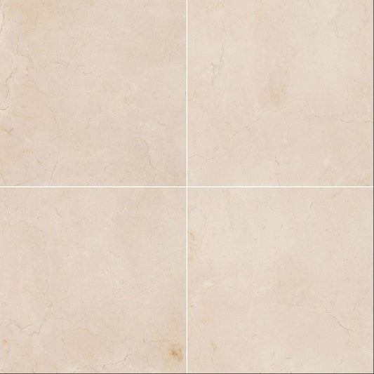 Crema Marfil in Beige 24x24 Natural Stone