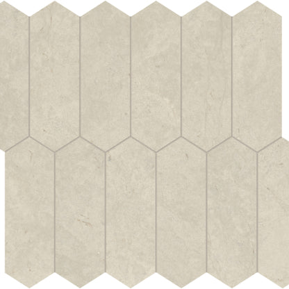 Tierra Halo in Picket Mosaic Honed Natural Stone
