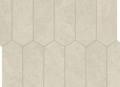 Tierra Halo in Picket Mosaic Honed