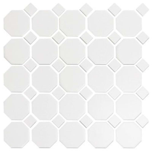 CC Mosaics Collection in Snow White Tile