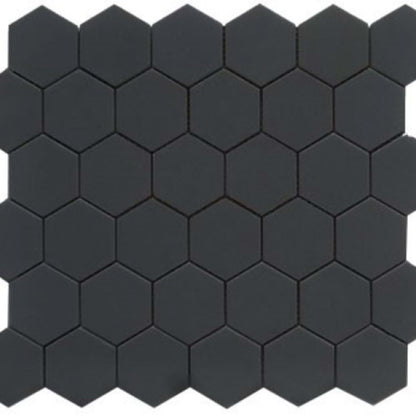 CC Mosaics Collection in Black Matte Tile
