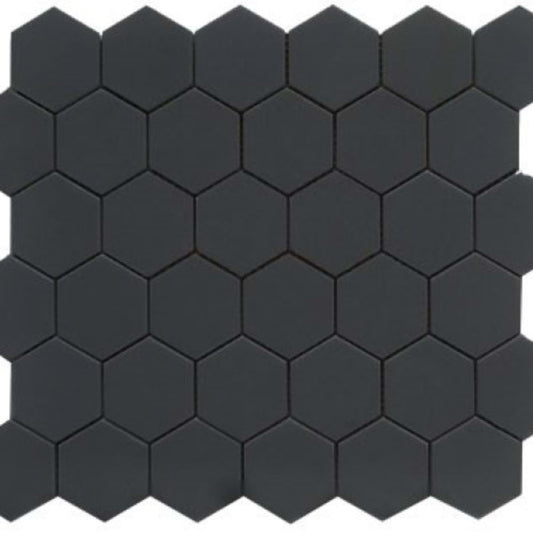 CC Mosaics Collection in Black Matte Tile