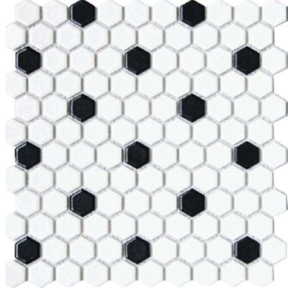 CC Mosaics Collection in Black & White Tile