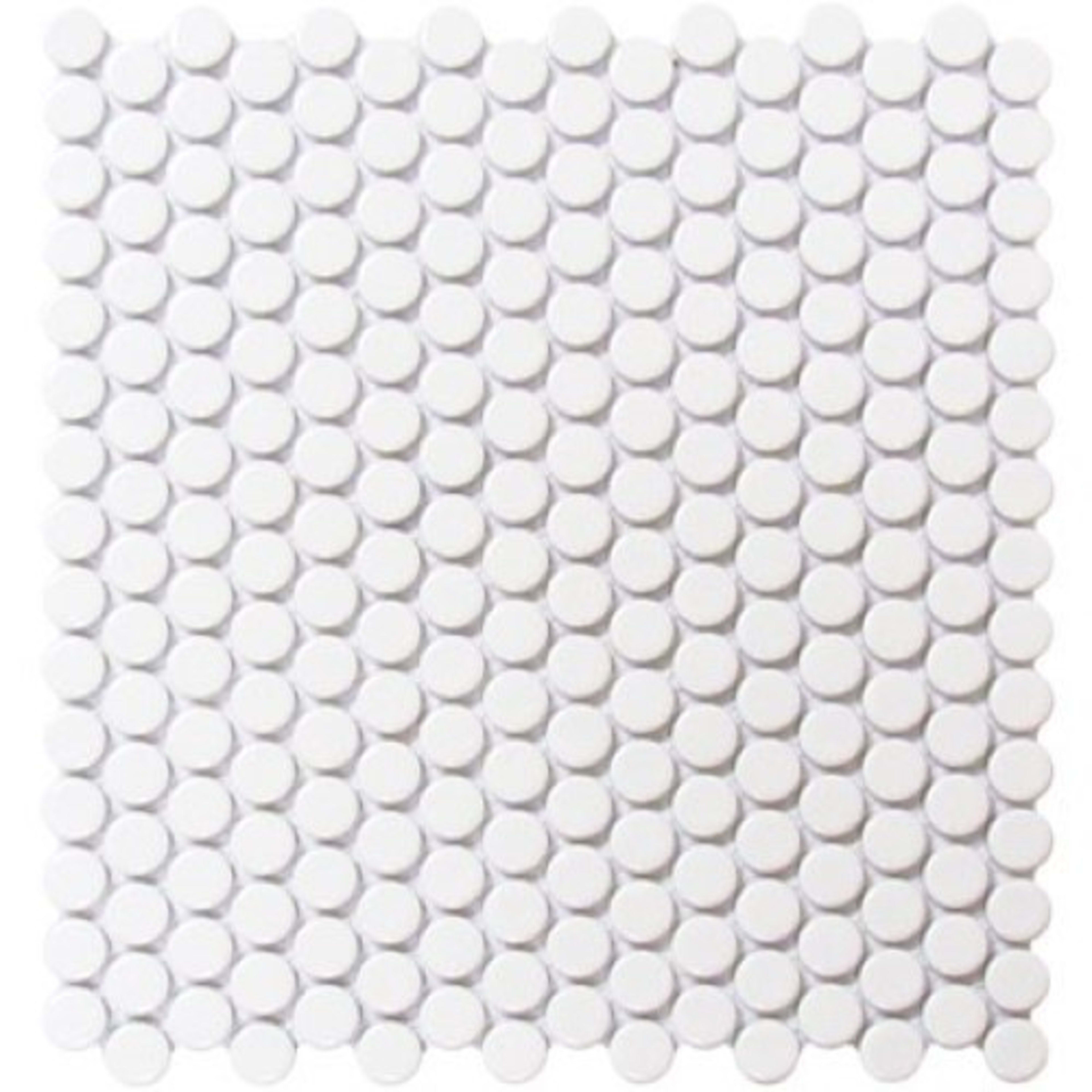 CC Mosaics Collection in White Bright Tile