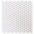 CC Mosaics Collection in White Bright Tile