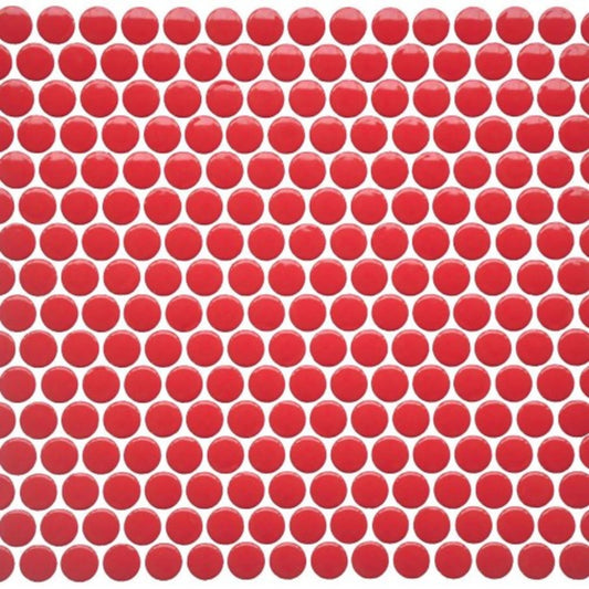 CC Mosaics Collection in Bright Red Pepper Tile
