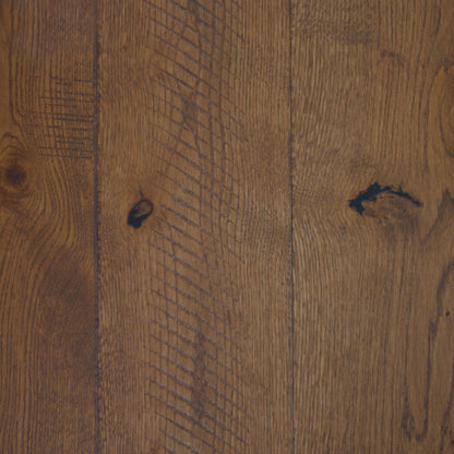 Carved Cottage Oak in Hillside Hardwood