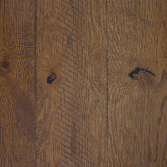 Carved Cottage Oak in Hillside Hardwood