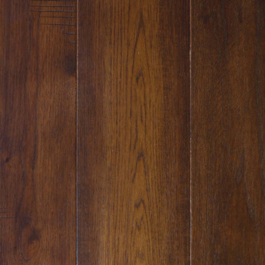 Carved Cottage Hickory in Lodge Hardwood
