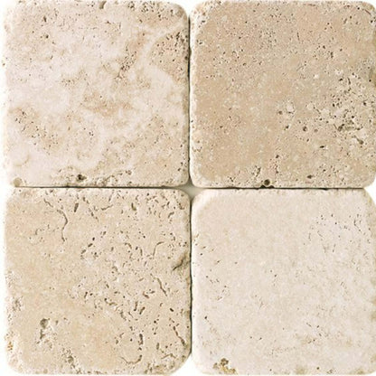 Travertine in Mediterr Ivory-12x12x.375 Natural Stone