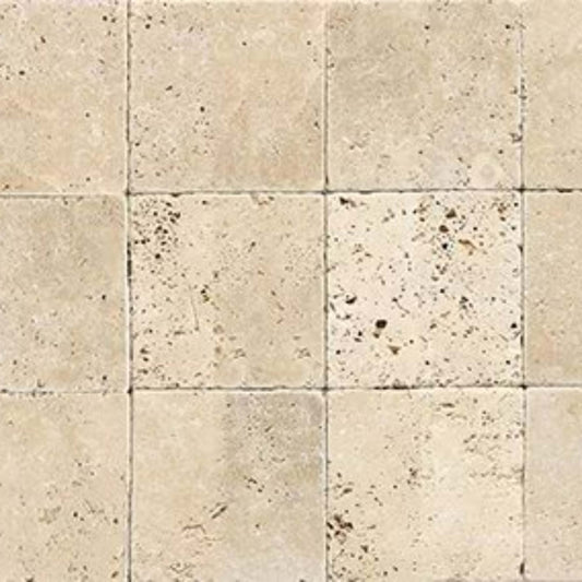 Travertine in Ivory Classico Rectangle Natural Stone