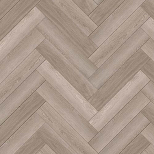 RigidCORE Herringbone in Terrier Tan Luxury Vinyl