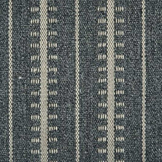 Ticking Stripe - Midnight in Midnight Area Rugs