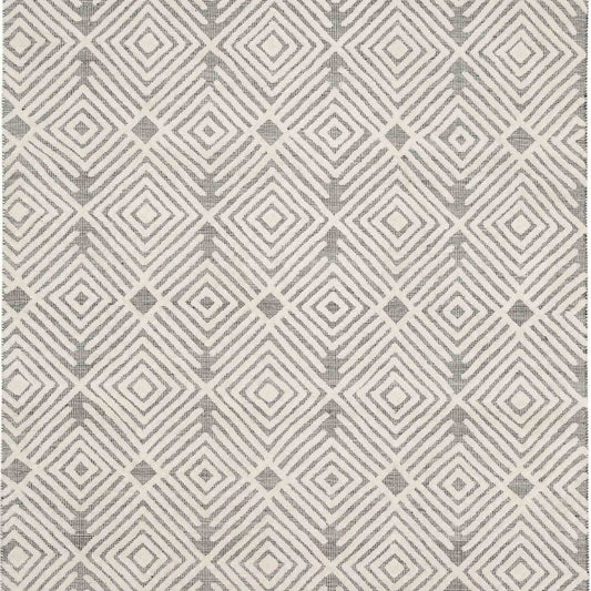 Tipaza Black/White in Black/White 9'X12' Area Rugs