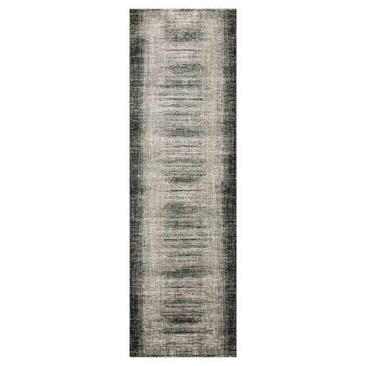 Turin Anthracite in Anthracite 2'6"x8' Area Rugs