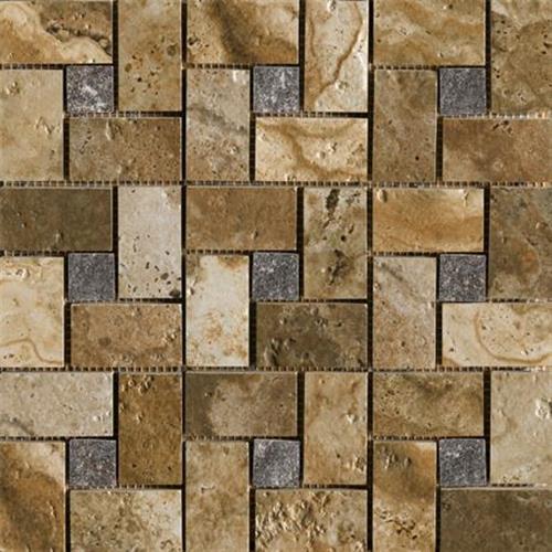 Archaeology in Chaco Canyon - 13x13 Mosaic - Square Tile